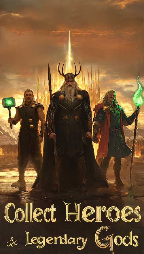 Heroes from Eddas and Sagas